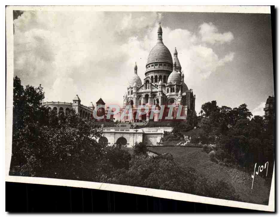 CPA La Basilique Du Sacre Coeur De Montmartre Paris 