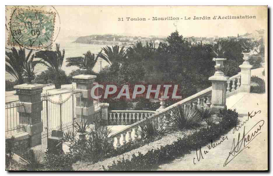 Toulon - Mouzillon - Le Jardin d'Acclimatation — éditeur inconnu, n° 31