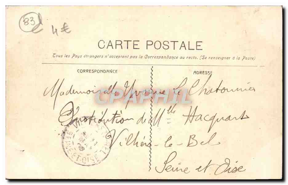 Toulon - Mouzillon - Le Jardin d'Acclimatation — éditeur inconnu, n° 31 — Verso