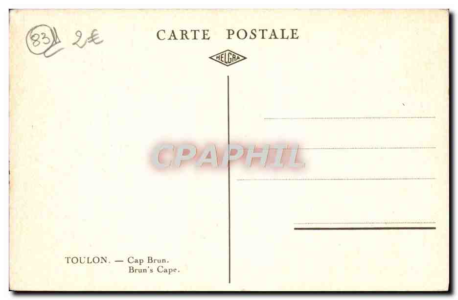 Cap Brun — Toulon — Helgra — Reverso