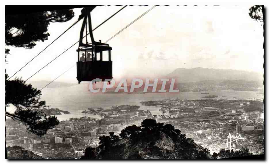 Vue du Téléphérique à Toulon — Côte d'Azur — Éditions ARIS