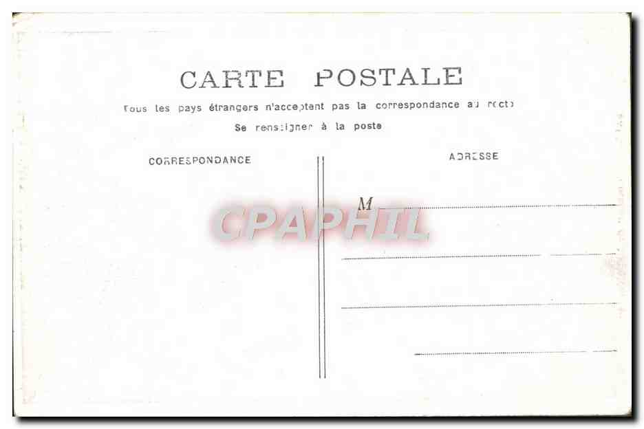CPA Paris Tombeau De Napoleon 1er — Rückseite