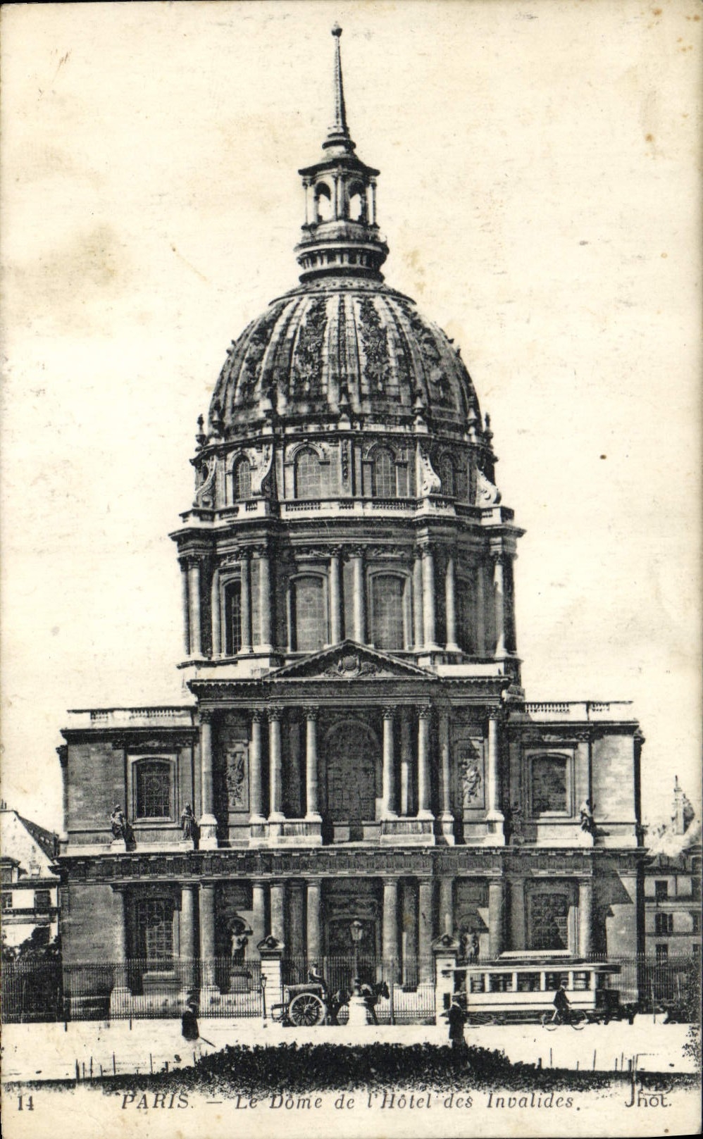 CPA Paris Le Dome De I'Hotel Des invalides