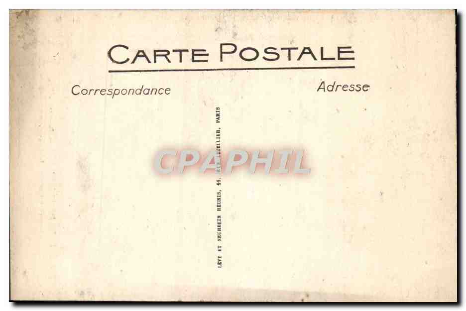 CPA Parc De Versailles Parterre D'Eau Groupe d'enfants — Verso