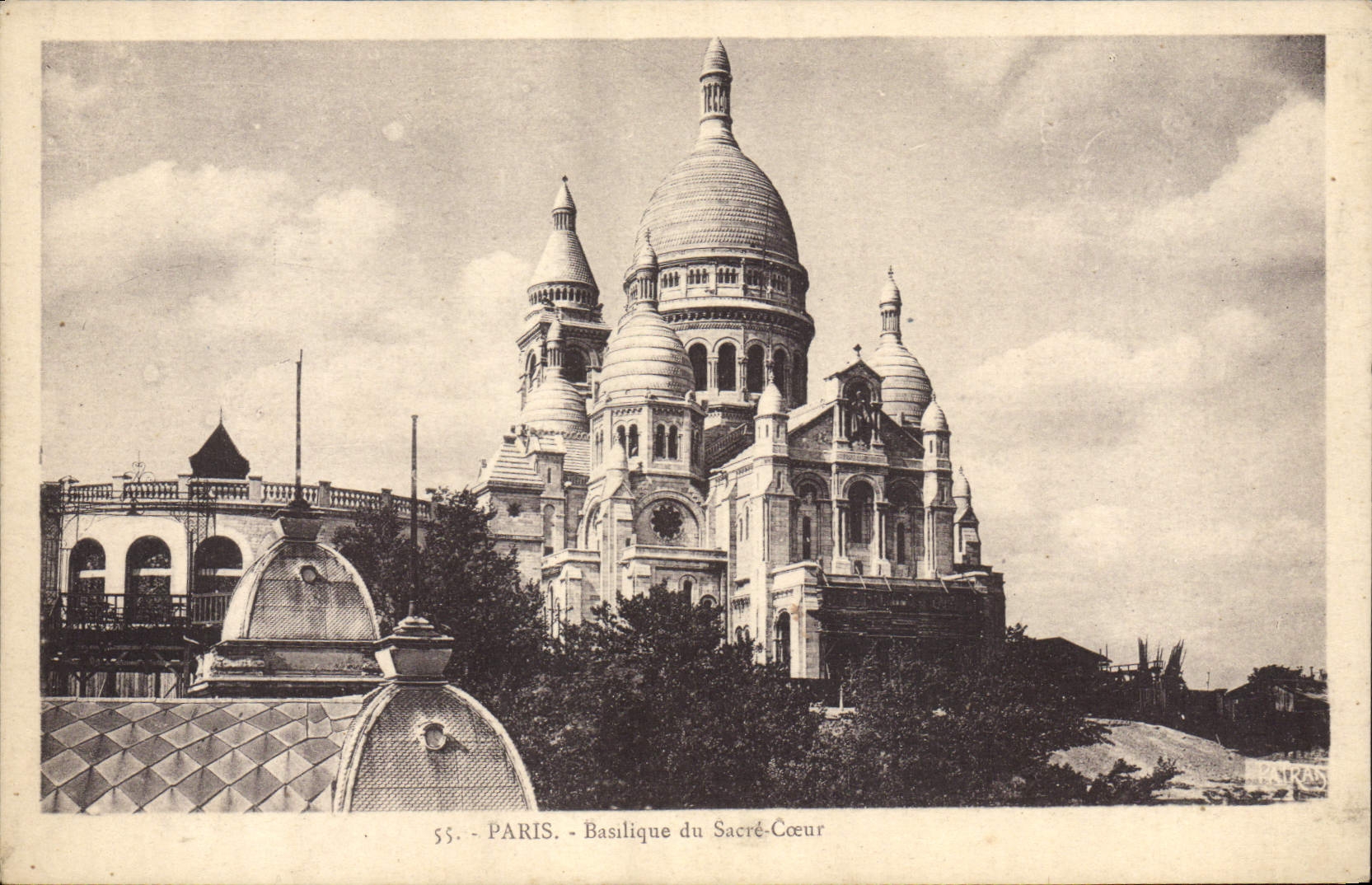 CPA Paris Basilique Du Sacre Coeur