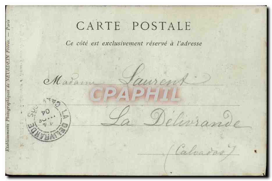 CPA Marseille L'Ascenseur Et Notre Dame De La Garde — Rückseite