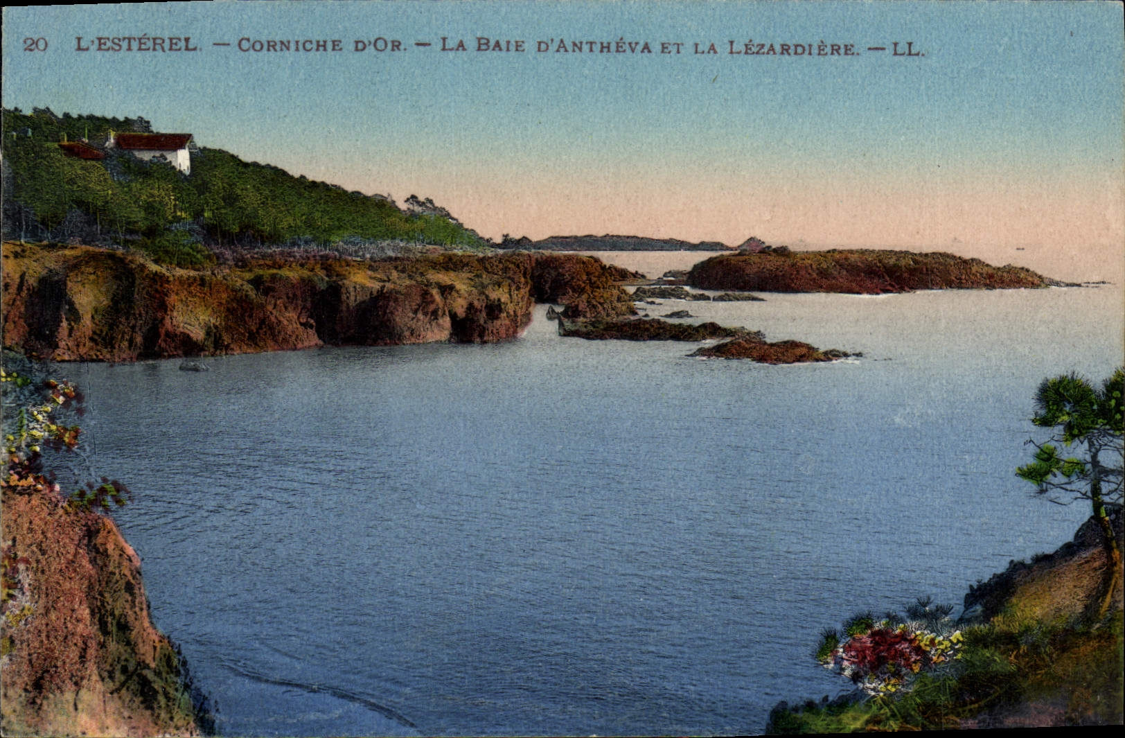 L'ESTÉREL — Corniche d'Or — La Baie d'Anthéva et la Lézardière — LL. — N°20