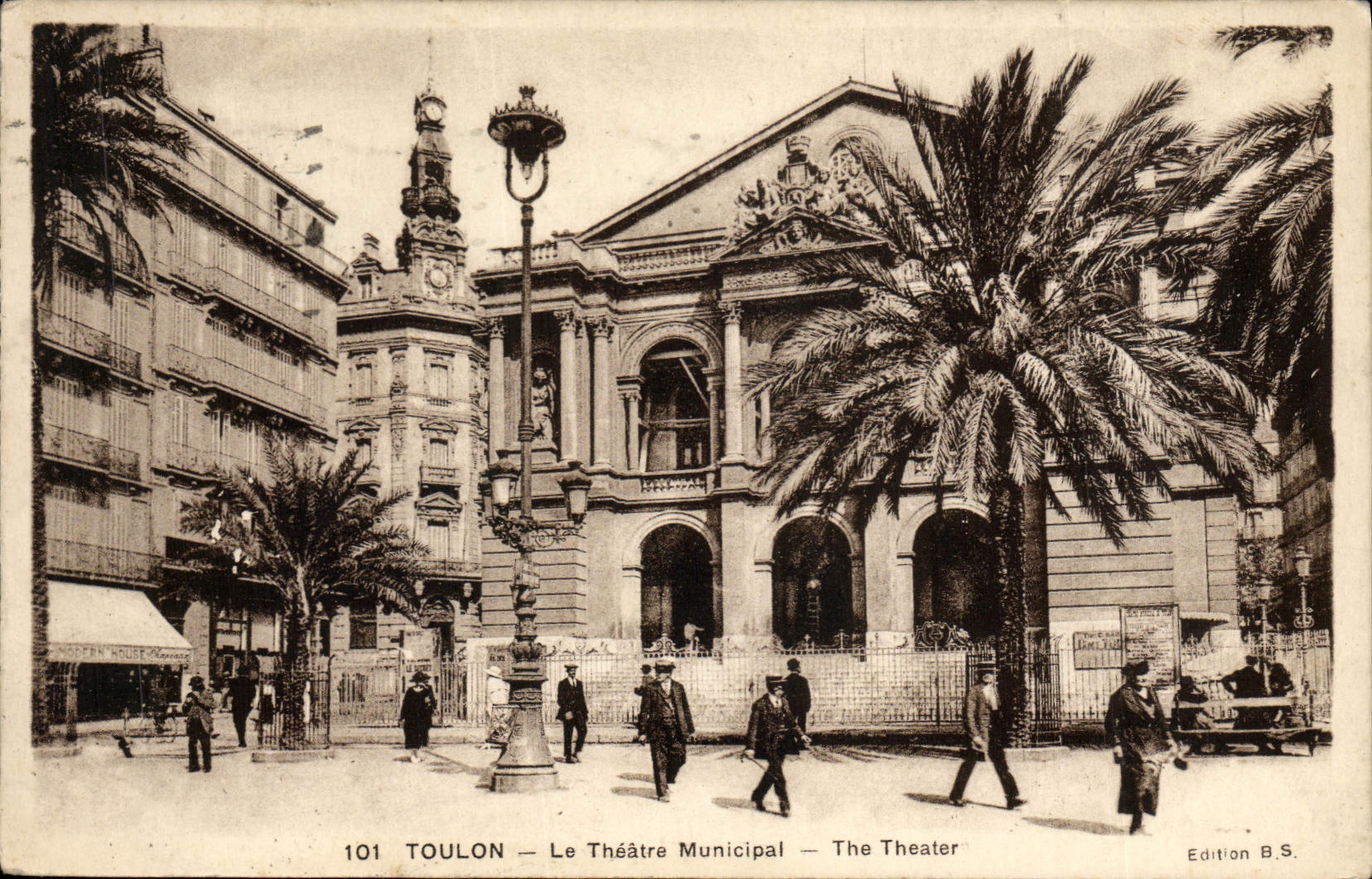 CPA Toulon Le Theatre Municipal 