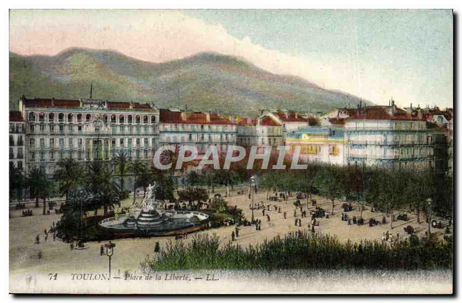 CPA Toulon Place De La Liberte