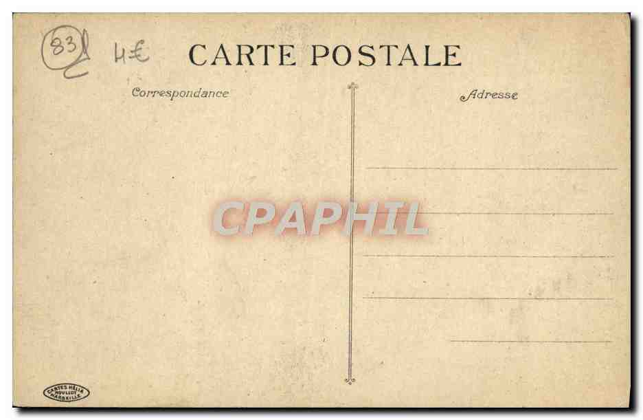 Toulon — Allgemeiner Blick auf den Kai — Ansichtskarte Nr. 5, veröffentlicht von Cartes Méliès — Rückseite