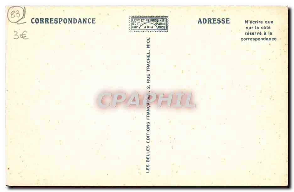 Toulon - Les Quais - CAP — édition Adia, n° 53 — Verso