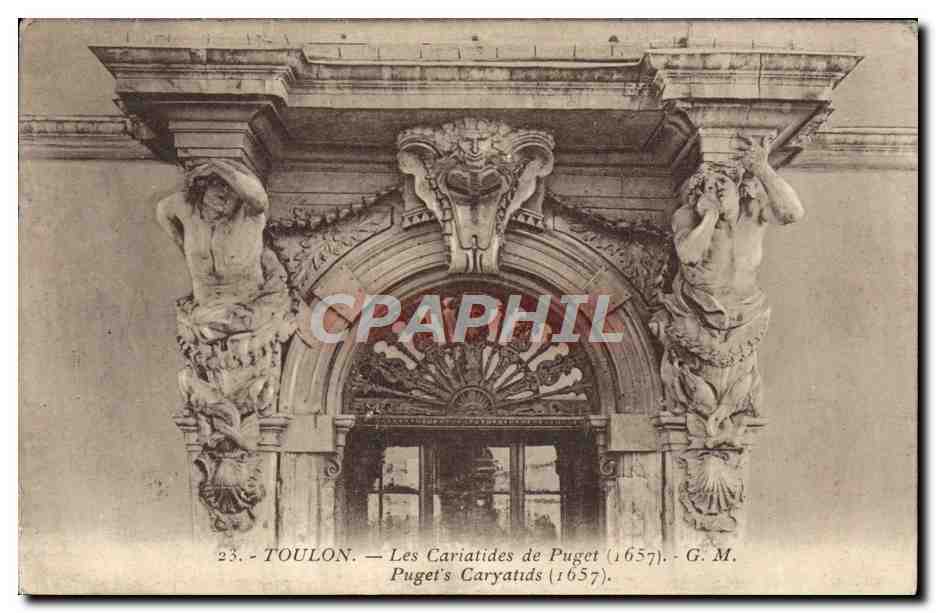 Toulon — Les Cariatides de Puget (1657) — G. M.