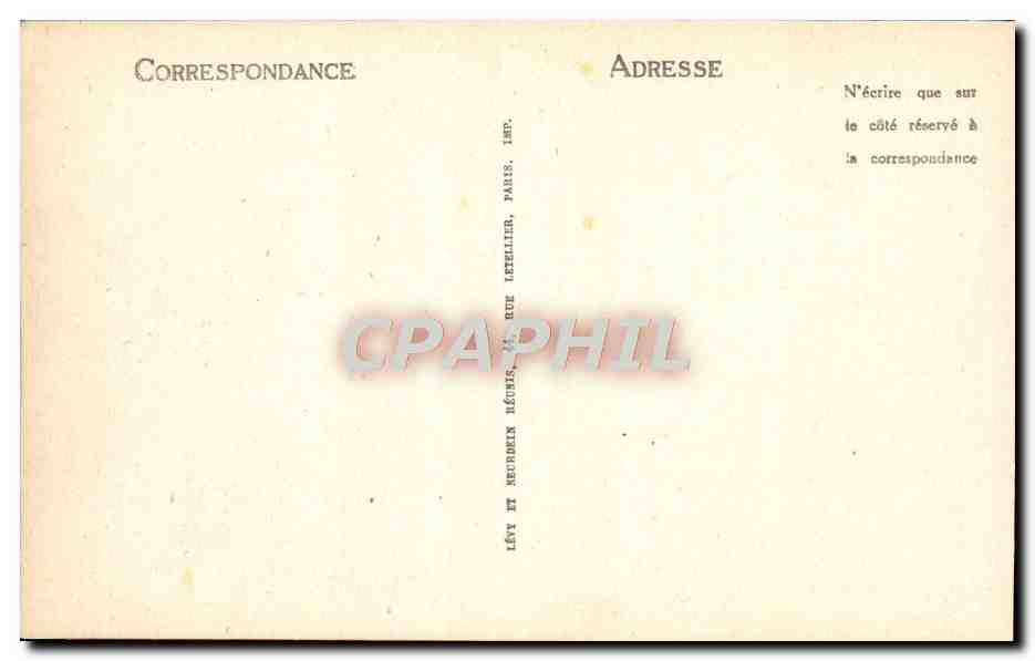 CPA Le Chateau D'If Edmond Dantes Dans Sa Prison Marseille — Verso