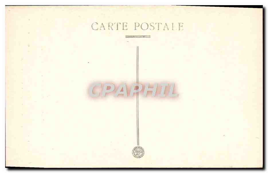 Cathédrale de Fréjus — Triptyque du XVᵉ siècle — éditeur A. Tribiat — Rückseite