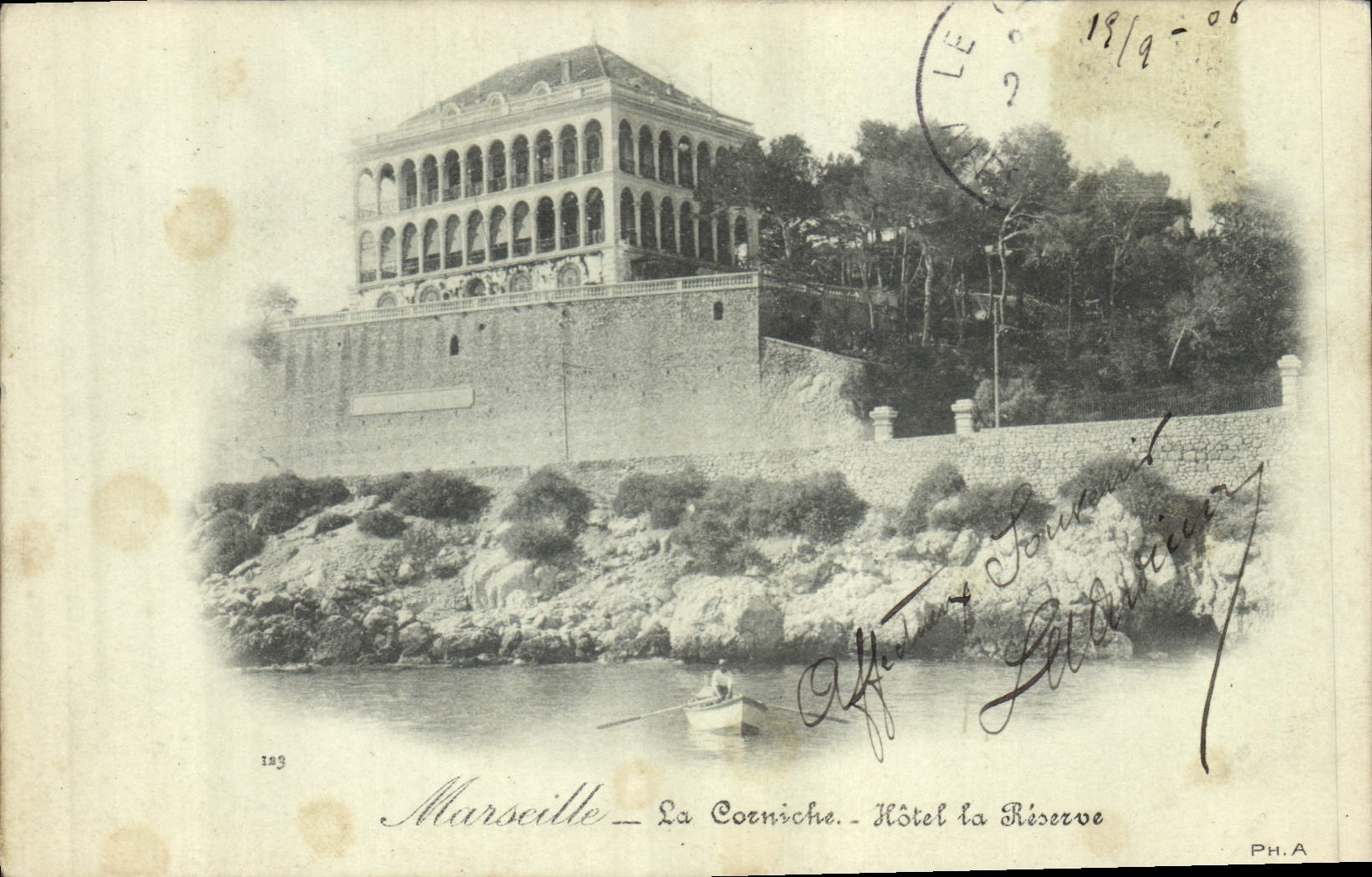 CPA Marseille La Corniche Hotel La Reserve