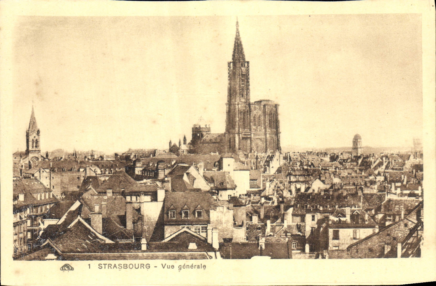 CPA Strasbourg Vue Generale