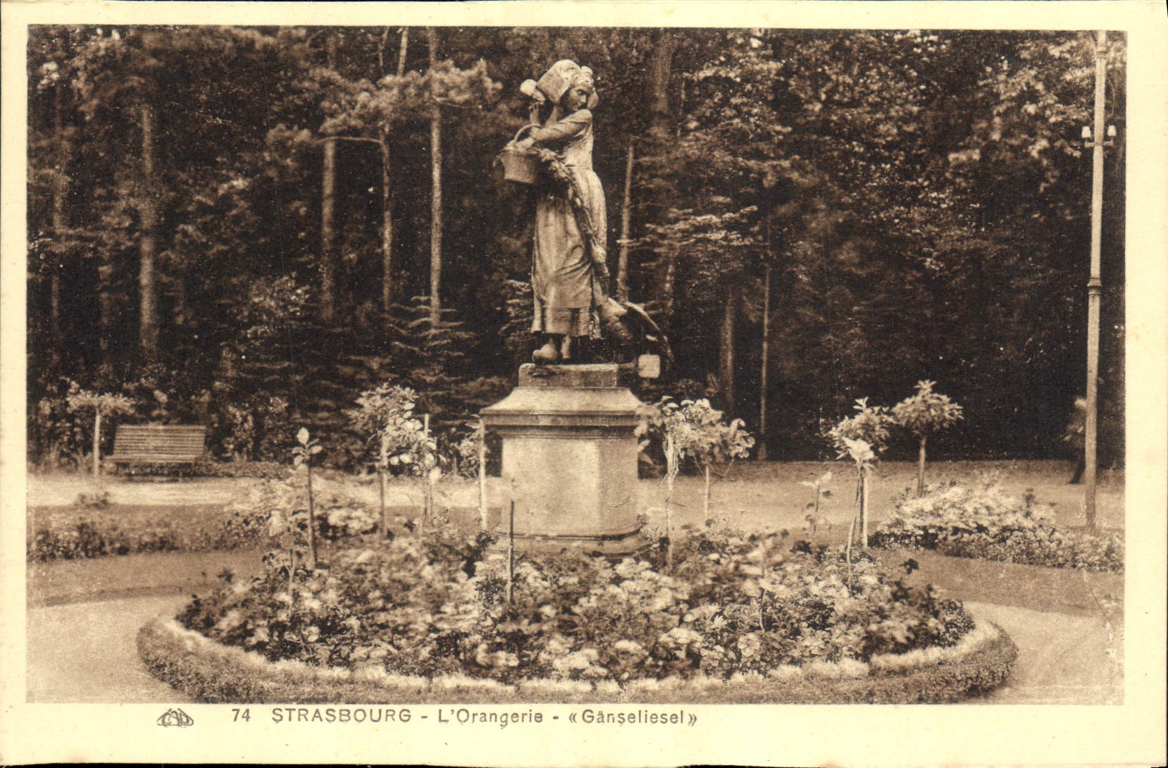 CPA Strasbourg L'Orangerie 