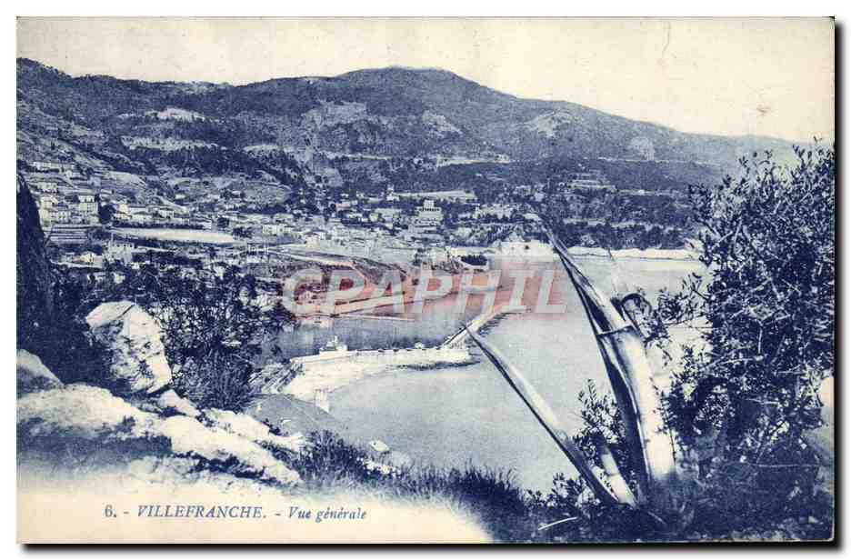 Villefranche - Vue générale — éditeur non visible, n° de série 6