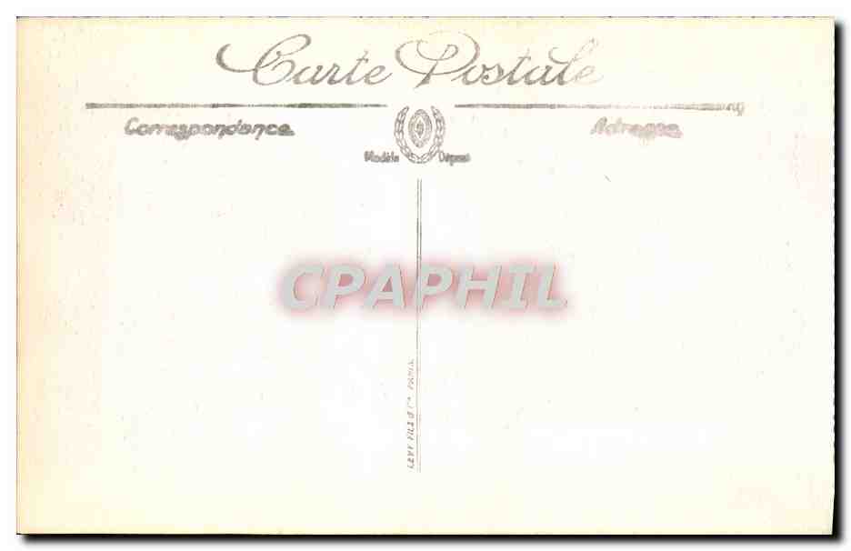 CPA Nice Les Jardins et le Casino — Rückseite