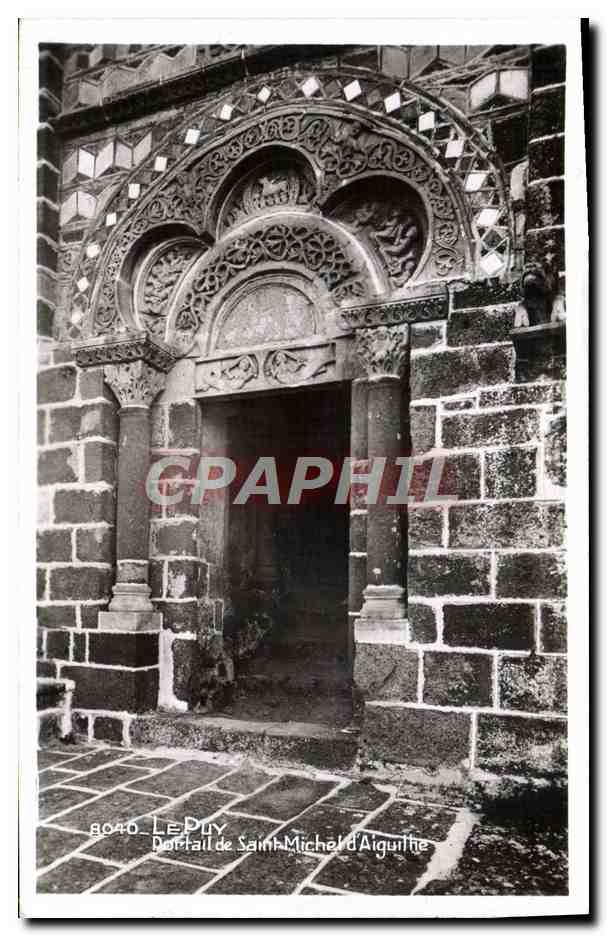 CPA Le Puy Portail de Saint Michel d'Aiguilhe