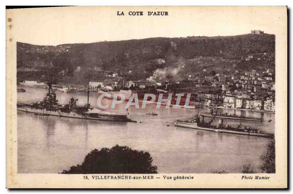 Villefranche-sur-Mer — Allgemeiner Blick — Photo Munier