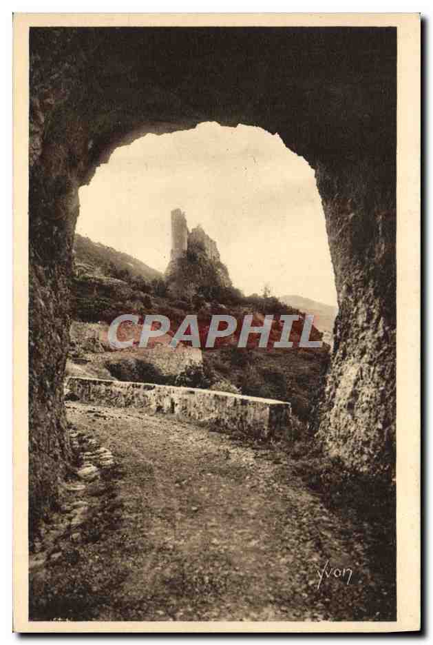 CPA Gorges De Daluis Guillaumes le Vieux Chateau