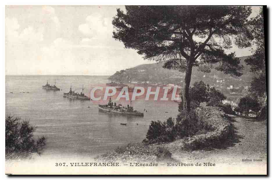 Villefranche — Die Flotte — Umgebung von Nice — Giletta Edition