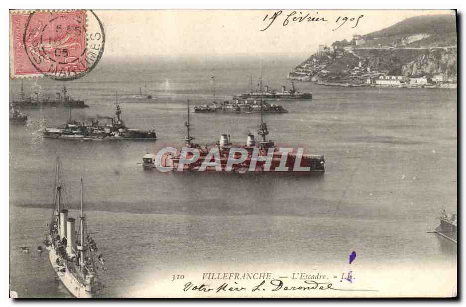 Villefranche — Die Flotte — L. Darondat