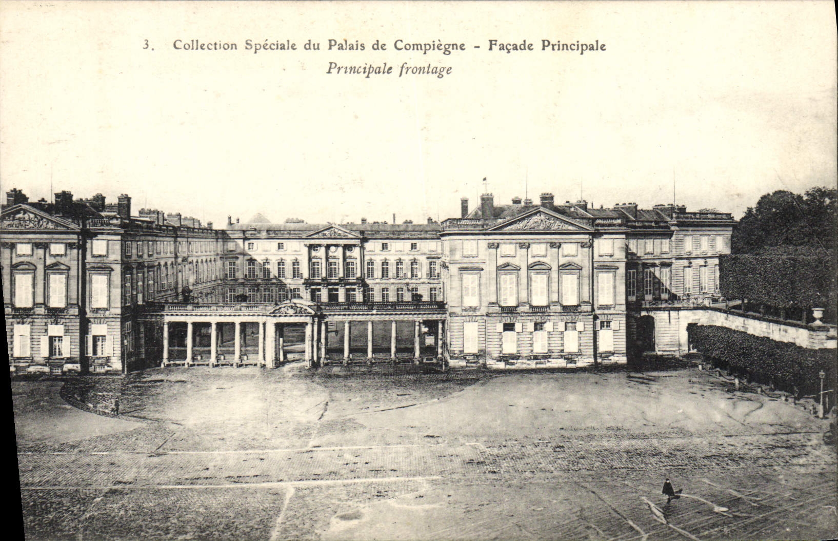Palais de Compiègne — Façade Principale — Collection Spéciale - Anverso