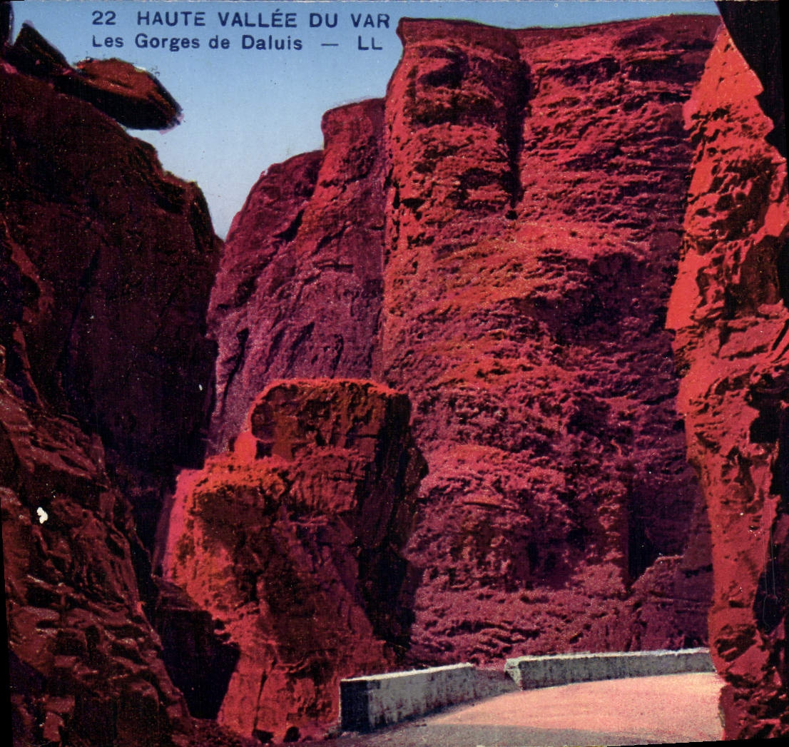 Les Gorges de Daluis — Haute Vallée du Var — LL