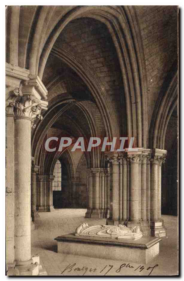 Bourges — Crypte de la Cathédrale et le Tombeau du Duc Jean — CPAPHIL 178409