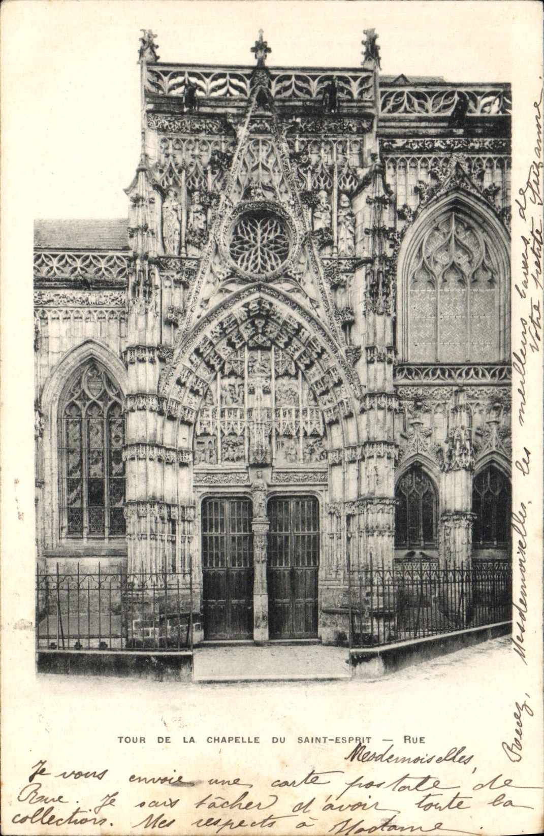 CPA Tour De La Chapelle Du Saint Esprit Rue
