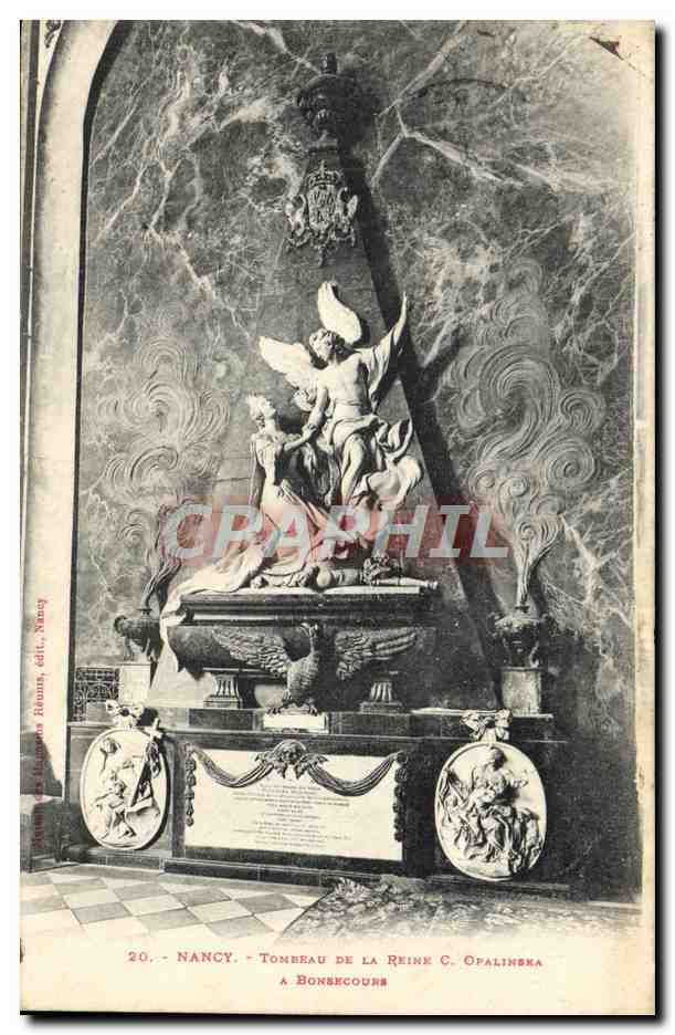 CPA Nancy Tomueau De La Reine C Opalinska a Bonsecours