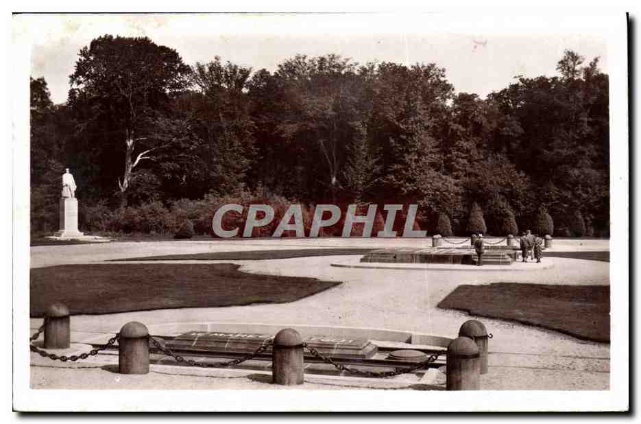 CPA Foret de Compiegne Clairiere de L'Armistice Militaria