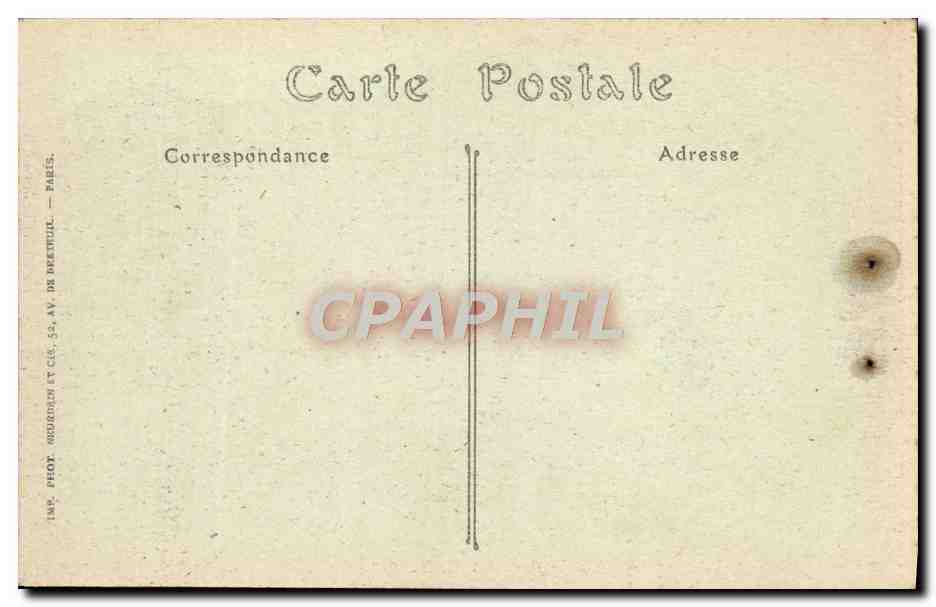 CPA Monte carlo L'Entree du Casino — Rückseite