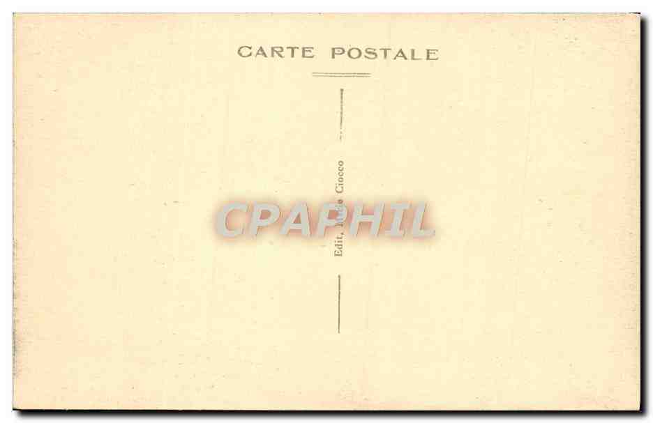 Eze (A-M.) — Une Vieille Rue et l'Entrée du Château de la Chèvre d'Or — Verso
