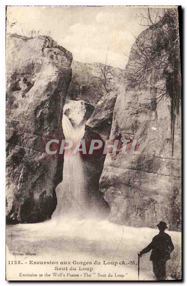 CPA Exeurison aux Gorges du Loup Saut du loup