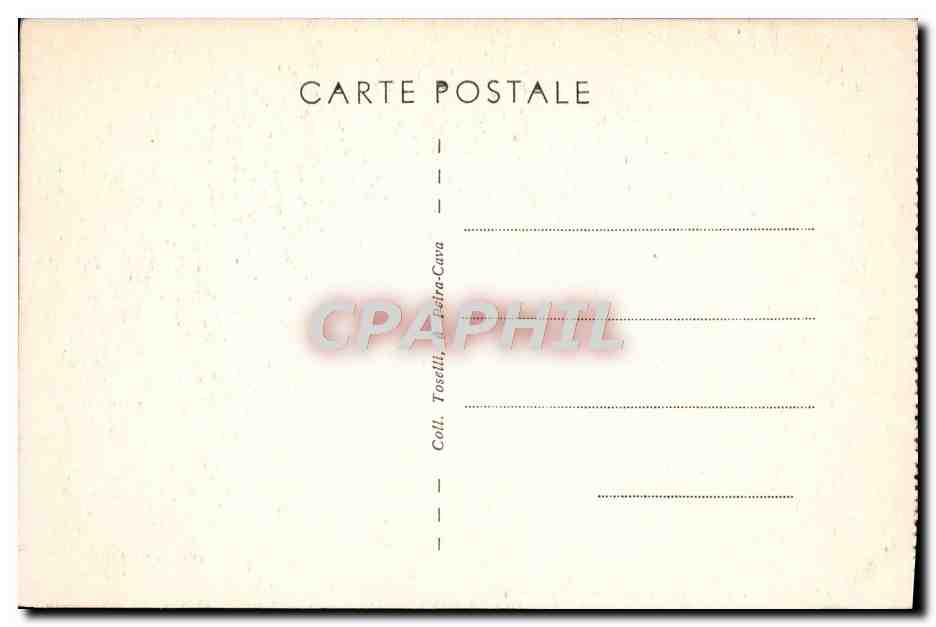 CPA Peira Cava Les Hotels et pierre plate  — Rückseite