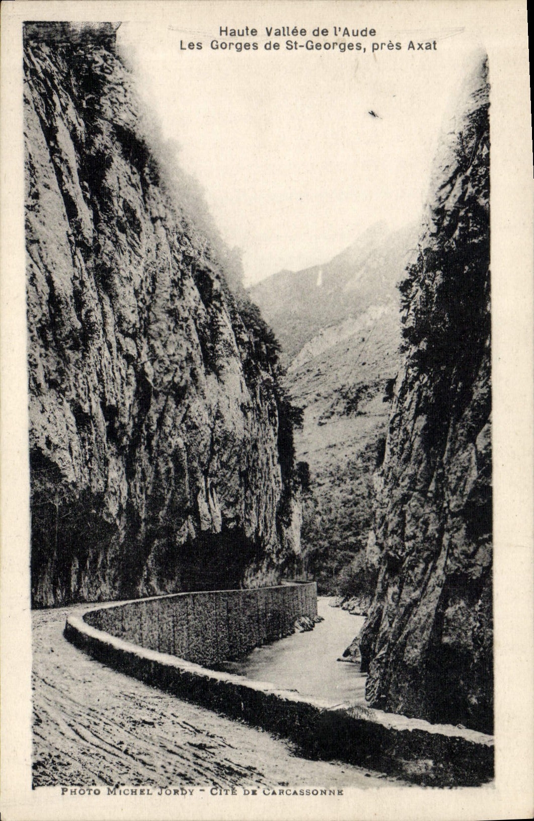 Les Gorges de St-Georges, près Axat — Haute Vallée de l'Aude — Photo Michel Jordy - Cité de Carcassonne