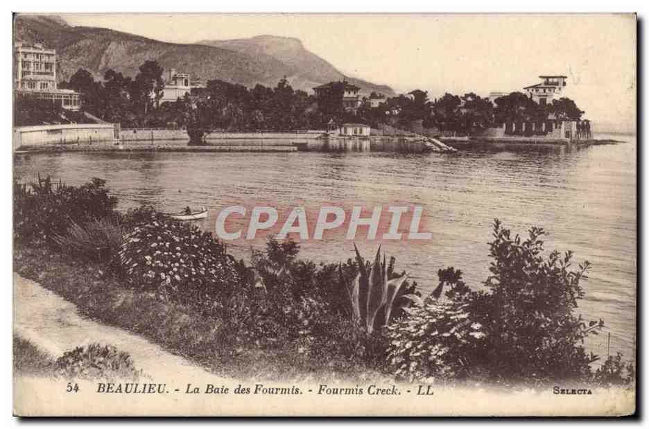 CPA Beaulieu La Baie Des Fourmis