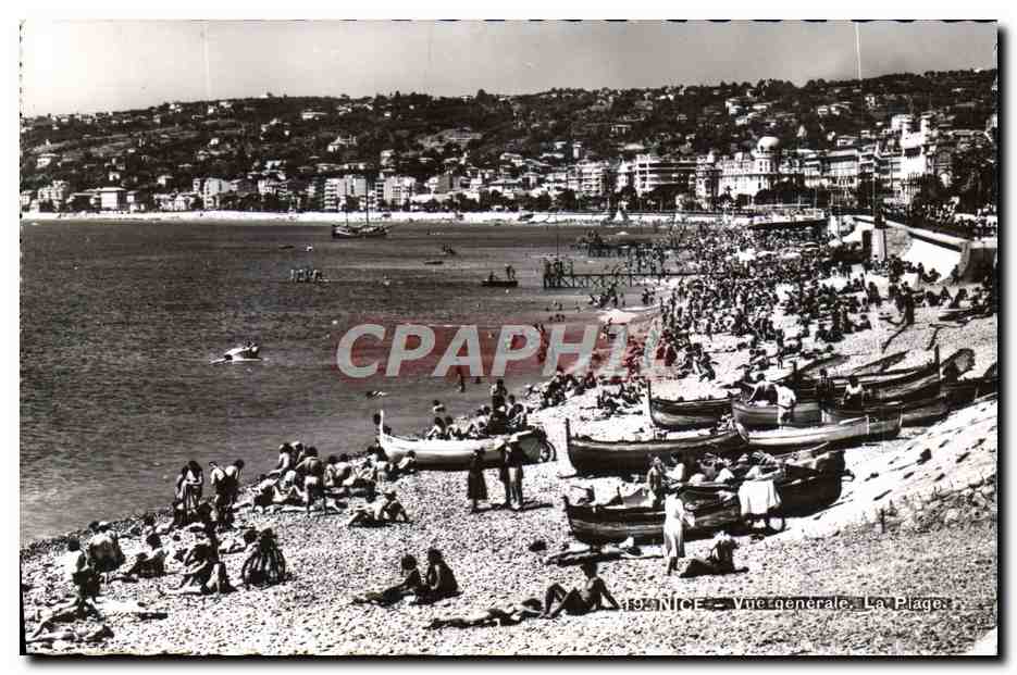 CPM Nice Vue Generale la Piage