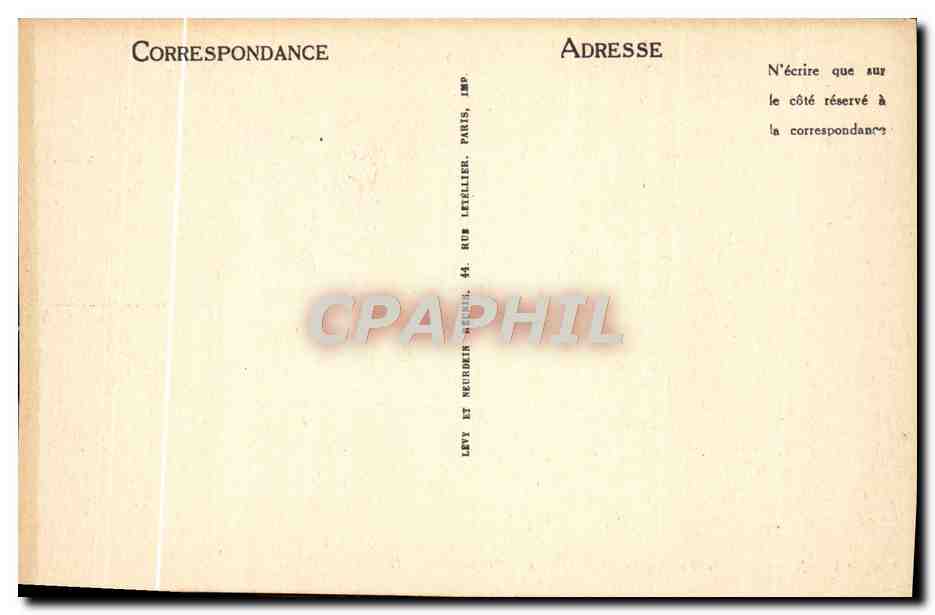 CPA Nice La Jardin Phblic Les Palmiers — Rückseite