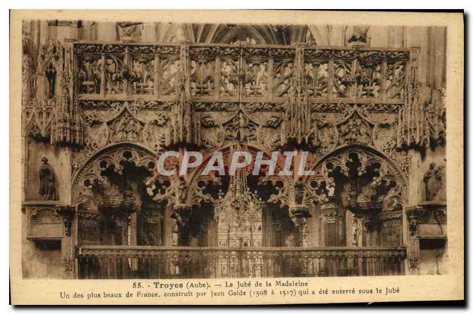 CPA Troyes Le Jube De La Madeleine