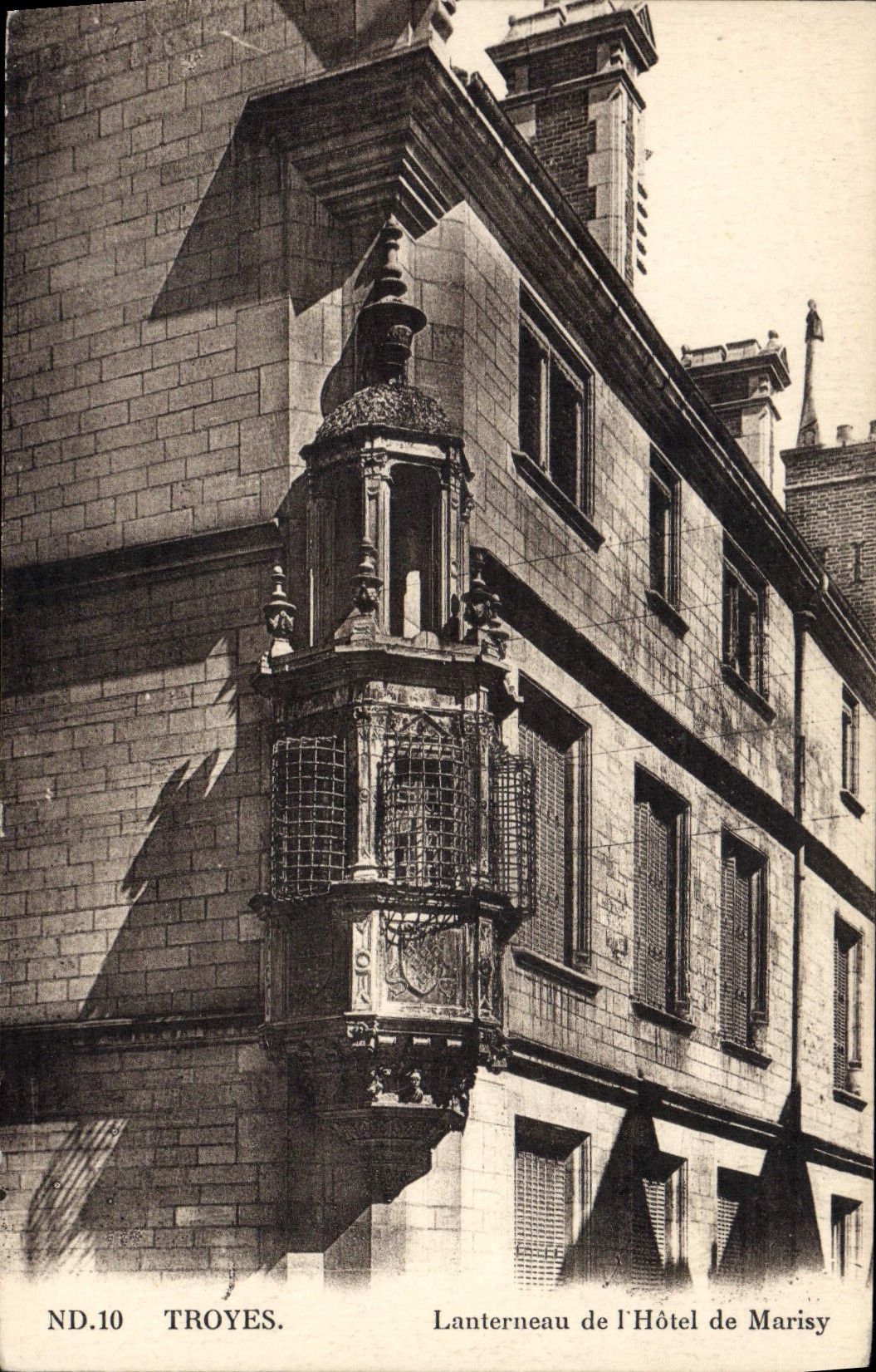 CPA Troyes Lanterneau De I'Hotel De Marisy