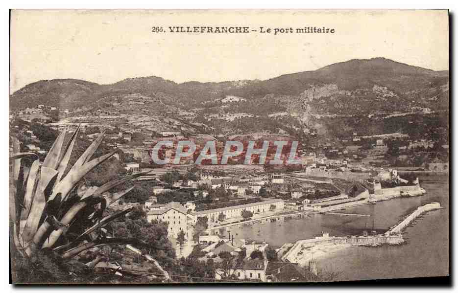 CPA Villefranche Le Port Militaire