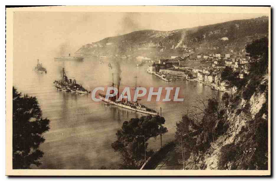 CPA Villefranche La Rade Bateaux