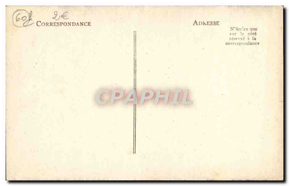 CPA Le Mans Eglise Saint Etienne Petit Portail Nord — Back