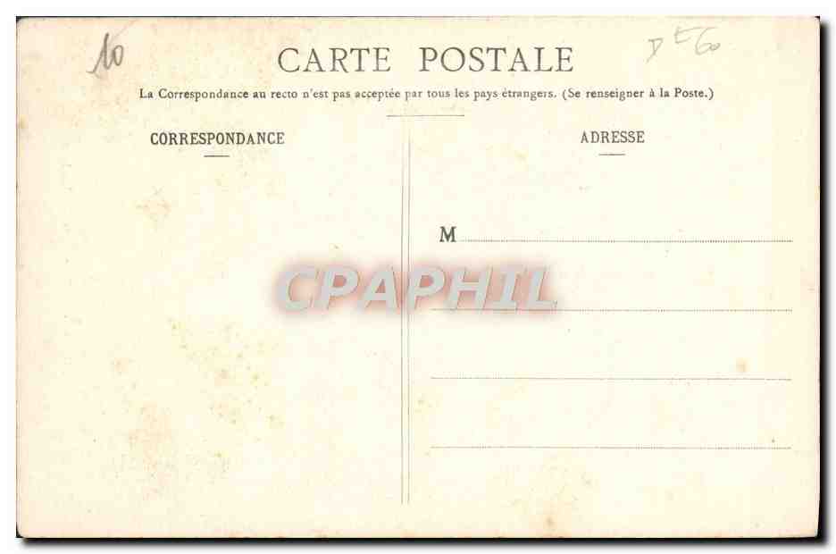CPA Noyon Les Tours De La Cathedrale — Rückseite