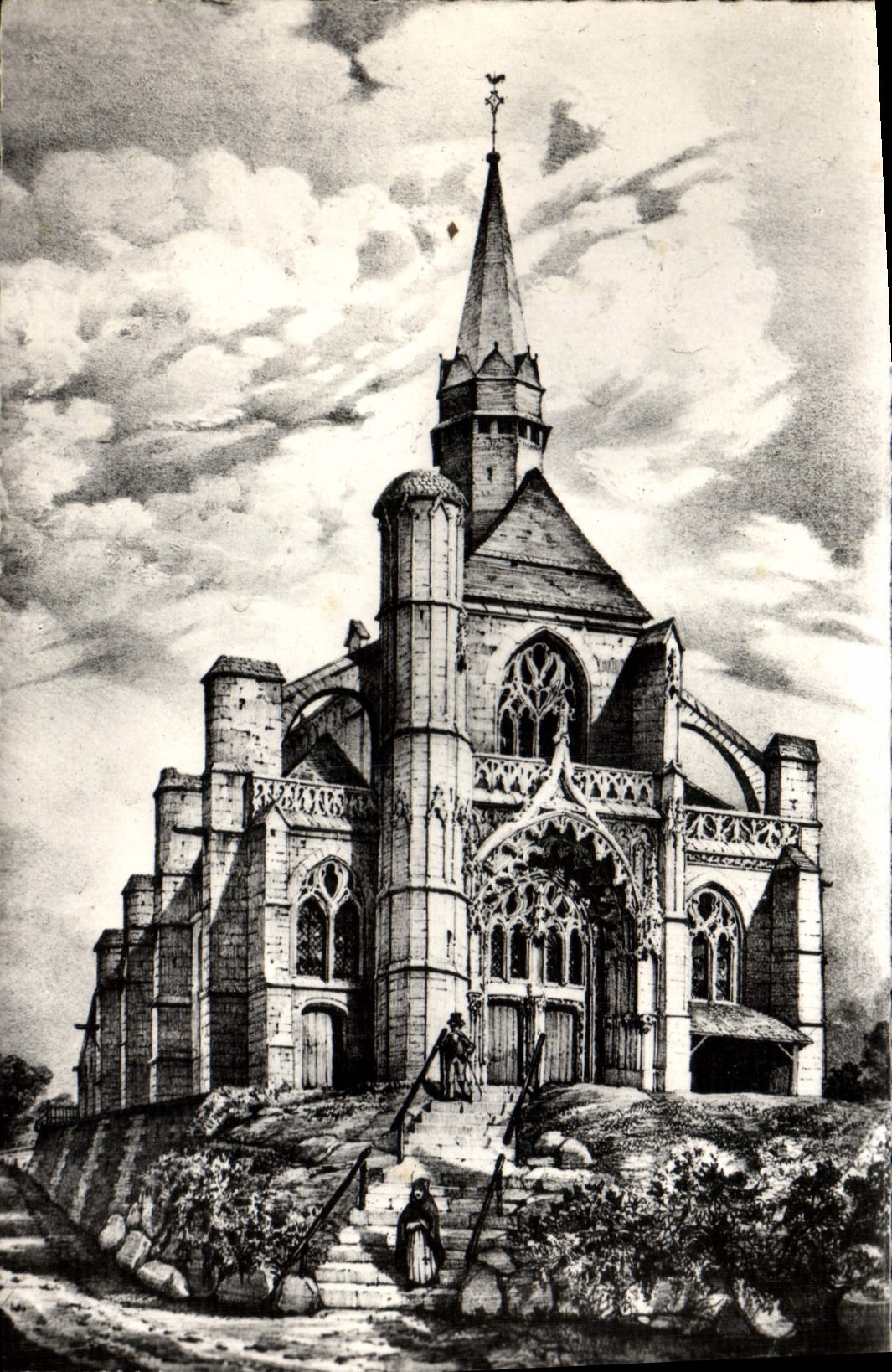 CPM Beauvais Eglise De Marissel