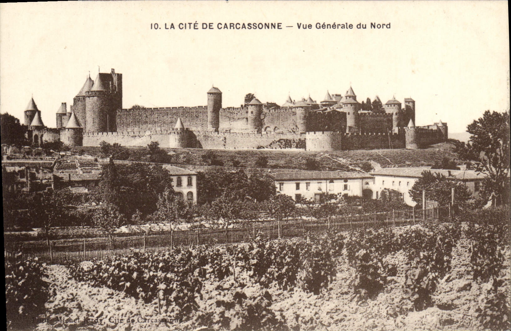 Carcassonne — Vue Générale du Nord — Michel Jordy